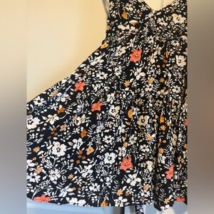 Free People Kaley Boho Floral Mini Dress